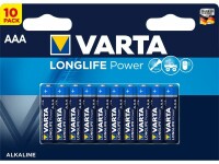 Varta Batterie Longlife Power AAA 10 Stück, Batterietyp: AAA