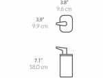 Simplehuman Seifenspender 473 ml, Weiss, Fassungsvermögen: 473 ml