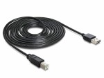 DeLock Delock Easy-USB2.0-Kabel A-B: 3m, USB-A Anschluss