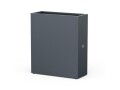 Herstera Pflanzentrog Planter Divider 40, 100x40x115 cm, Anthrazit