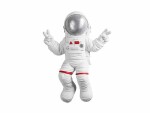 Wallxpert Wanddekoration Astronaut 35 x 48 cm, Silber/Weiss, Motiv