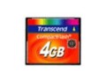 Transcend - Flash-Speicherkarte - 4 GB - 133x -