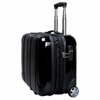 JUSCHA Trolley Business noir 45513 ABS polycarbon. 43x40x21cm