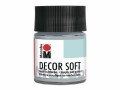 Marabu Acrylfarbe Decor Soft 50 ml, Hellgrau, Art: Acrylfarbe