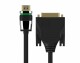 PureLink Kabel HDMI - DVI-D, 1.5 m, Kabeltyp: Anschlusskabel