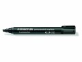 Staedtler Permanent-Marker Lumocolor 350 Schwarz, permanent