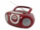 Bild 2 soundmaster Radio/CD-Player SCD5100RO Rot, Radio Tuner: FM