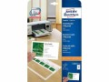Avery Zweckform Visitenkarten-Etiketten Laser 85 x 54 mm 200 g/m