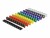 Bild 4 DeLock Kabelkennzeichnung Clips 0-9 farbig, 10x 10er Sets.