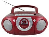 soundmaster Radio/CD-Player SCD5100RO Rot, Radio Tuner: FM