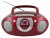 Bild 1 soundmaster Radio/CD-Player SCD5100RO Rot, Radio Tuner: FM