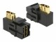 DeLock Keystone, HDMI Typ-A, 90° gewinkelt, SW