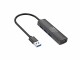 Bild 2 onit USB-A-Hub 3A1RJ45, Stromversorgung: USB, Anzahl Ports: 4