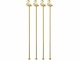 Paderno Cocktailrührer Flamingo 4 Stück, Gold, Produkttyp