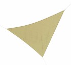 Sonnensegel Polyester Dreieck 3 x 3 x 3 m beige