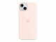 Apple iPhone 15+ Sil Case MgS Light Pink, APPLE