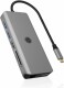 ICY BOX   Mobile DockingStation - IB-DK4061 2xHDMI,USB-C&A,GBit,PD 100W