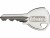 Bild 1 Abus Vorhängeschloss T65AL/40 Weiss Aluminium, Schlossart