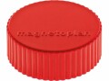Magnetoplan Haftmagnet Discofix Magnum Ø 3.4 cm Rot, 10