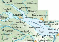 KÜMMERLY+FREY Velokarte 325902402 Bodensee-Thurgau 1:60'000 