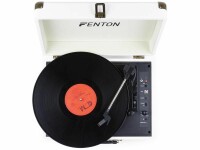 Fenton Plattenspieler mit Bluetooth RP115G Cremé, Detailfarbe