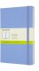 MOLESKINE Notizbuch  HC             L/A5 - 850826    blanko,hortensienblau,208 S.