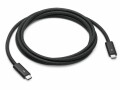 Apple Thunderbolt 4 Pro Kabel 1.8 m, Schwarz, Kabeltyp