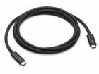Apple Thunderbolt 4 Pro Kabel 1.8 m, Schwarz, Kabeltyp