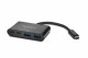 Kensington USB-Hub USB-C 4 Port, Stromversorgung: USB, Anzahl Ports