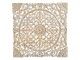 G. Wurm Bild Mandala 3D Weiss, Motiv: Ornament, Detailfarbe: Weiss