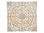 G. Wurm Bild Mandala 3D Weiss, Motiv: Ornament, Detailfarbe: Weiss