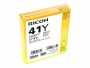 Ricoh Toner GC 41Y Yellow, Druckleistung Seiten: 2200 ×