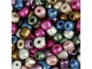 Creativ Company Rocailles-Perlen 130 g, Metallic, Packungsgrösse