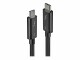 LINDY 0.8m Thunderbolt 3 Cable