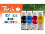 Peach Tinte HP CISS GT51/52 Multi-Pack C/M/Y/BK, Druckleistung