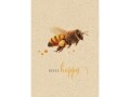 Natur Verlag Motivkarte Bee Happy 17.5 x 12.2 cm, Papierformat