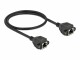 Bild 6 DeLock Patchkabel Verlängerungskabel Cat 6A, S/FTP, 0.5 m, Schwarz