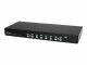 StarTech.com - 8 Port 1U Rack Mount USB KVM Switch Kit with OSD and Cables
