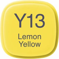 COPIC Marker Classic 2007521 Y13 - Lemon Yellow, Kein