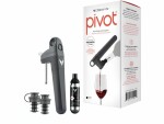 Coravin Weinausgiesser Pivot Black 4 Stück, Schwarz, Detailfarbe