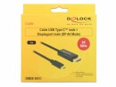 DeLock Kabel 4K 60Hz USB Type-C - DisplayPort, 3