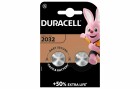 Duracell Knopfzelle Lithium CR2032 2 Stück, Batterietyp