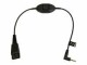 Jabra Anschlusskabel ST25T 2.5 mm Klinke - QD