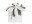 Bild 4 DouDou et compagnie Geschenkset Panda 26cm, Material: Polyester, Detailfarbe