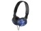 Bild 1 Sony On-Ear-Kopfhörer MDR-ZX310 Schwarz; Blau, Detailfarbe