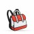 Bild 1 JumpFromPaper Stripe Backpack rot