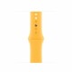 Apple Sport Band 45 mm Warmgelb M/L, Farbe: Gelb