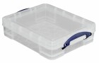 Really Useful Box Aufbewahrungsbox 11 Liter Transparent, Breite: 45.6 cm