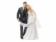 HobbyFun Mini-Figur Hochzeitspaar 13.5 x 7 cm, Detailfarbe: Weiss