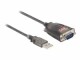 DeLock Schnittstellenkabel USB - Seriell, Datenanschluss Seite